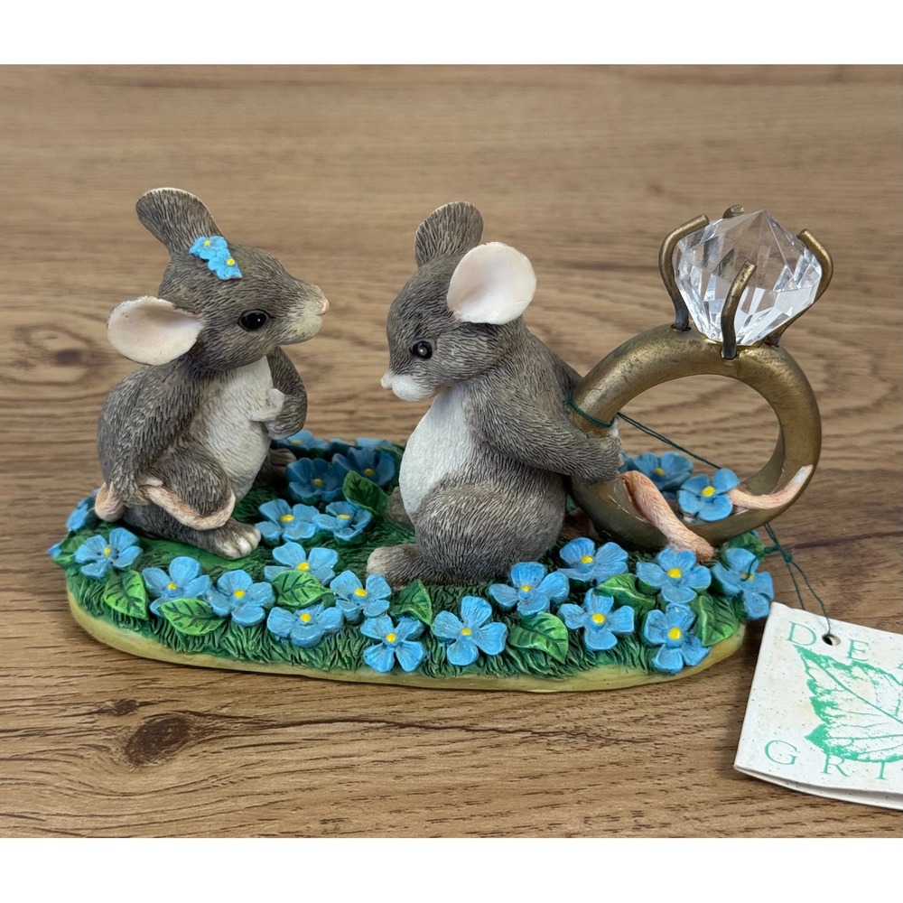 Charming Tails I Have A Question For You Mouse Figurine 89/603 As is